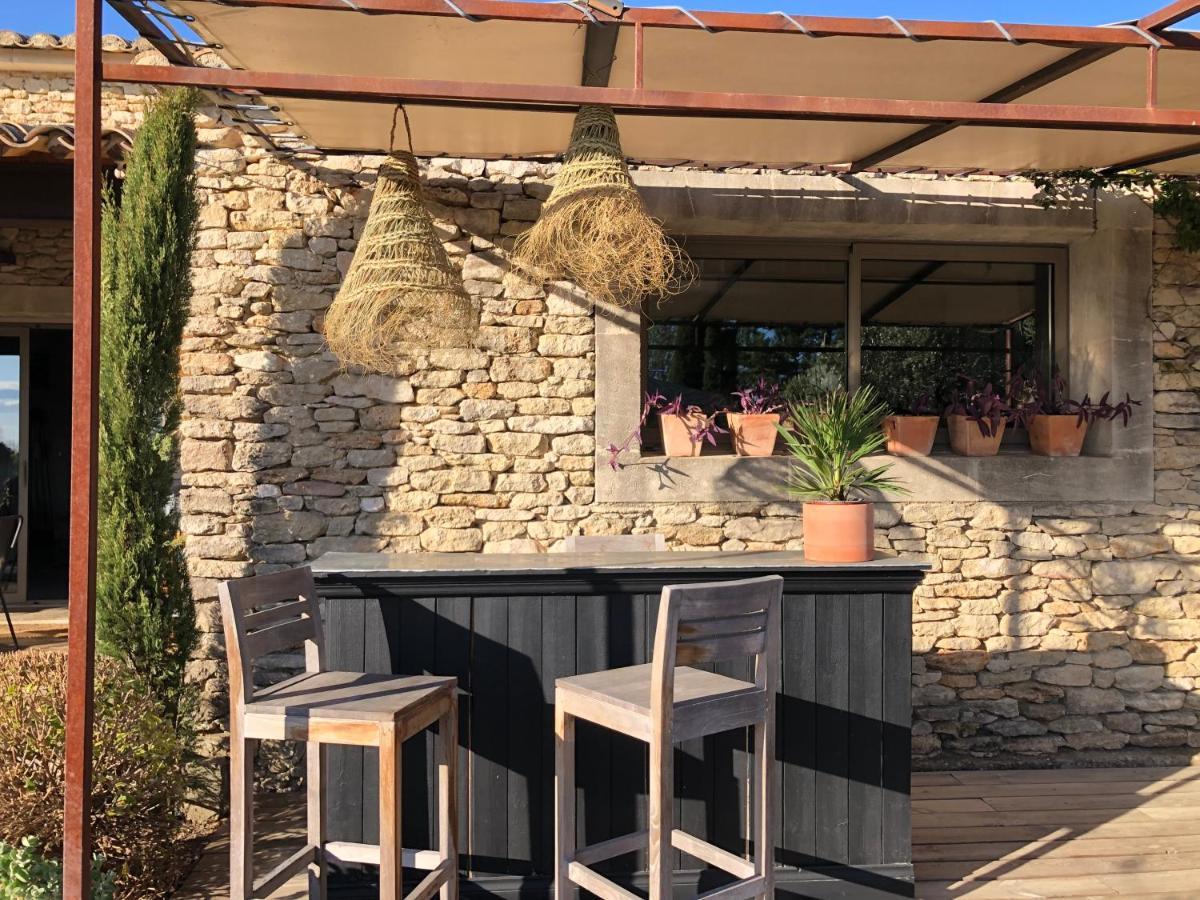 Villa Cabrida Cabrieres-d'Avignon Bagian luar foto